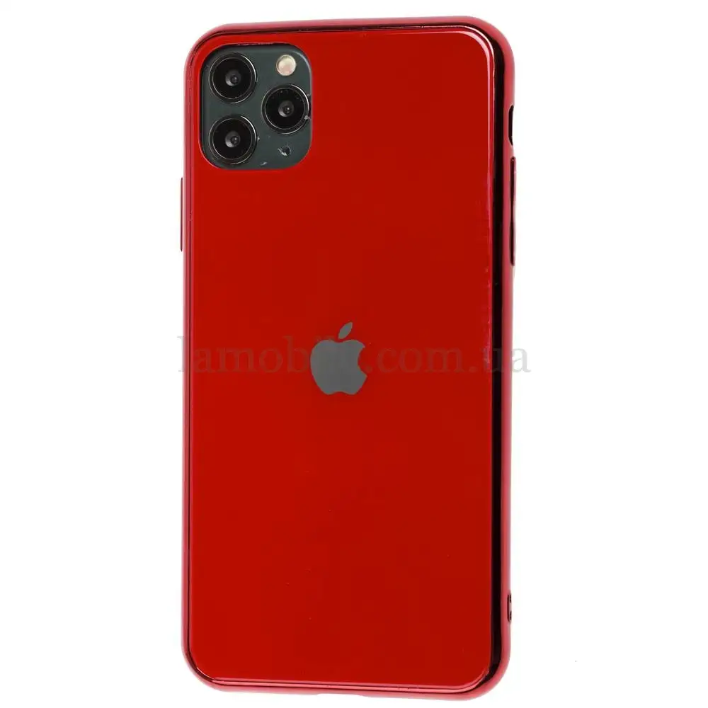 Чехол для iPhone 11 Pro Max Original glass красный