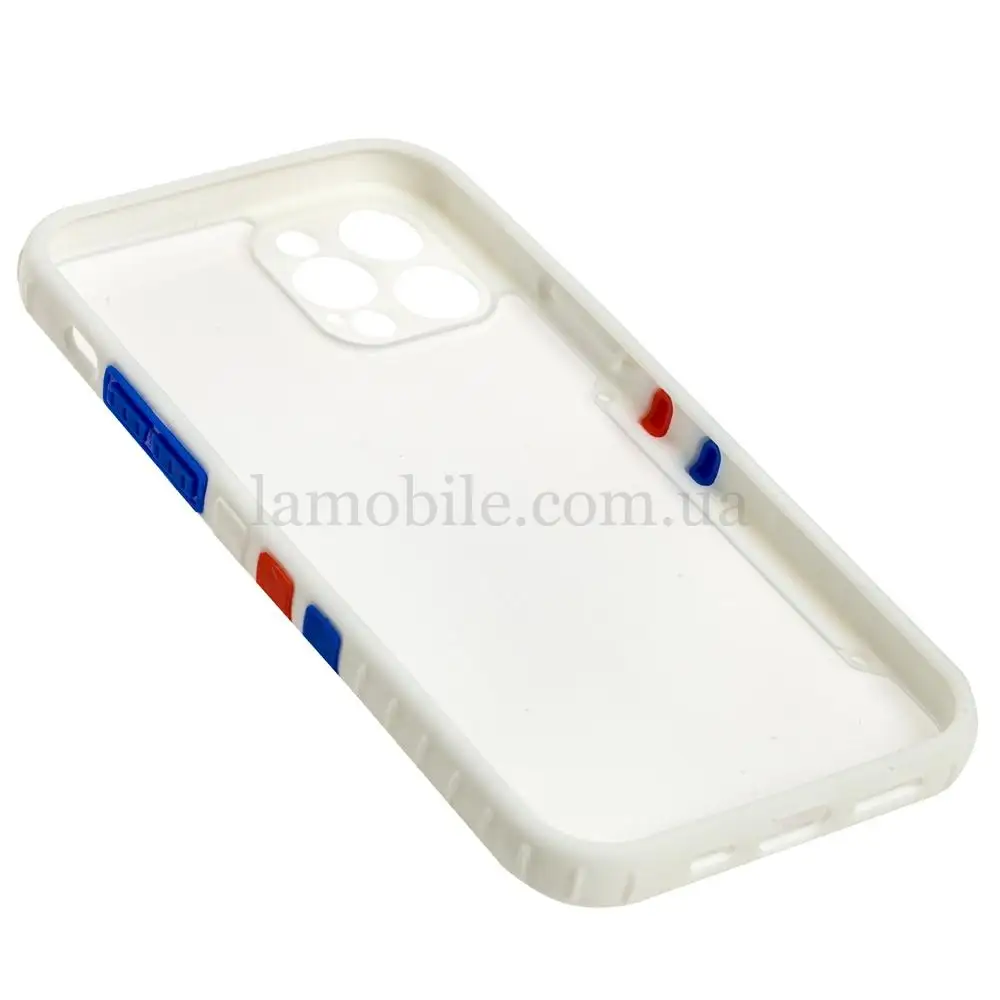 Чехол для iPhone 12 Pro Armor clear белый