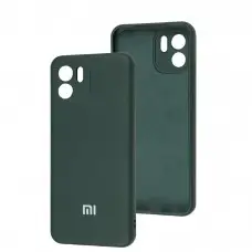 Чехол для Xiaomi Redmi A1 Full camera зеленый / dark green