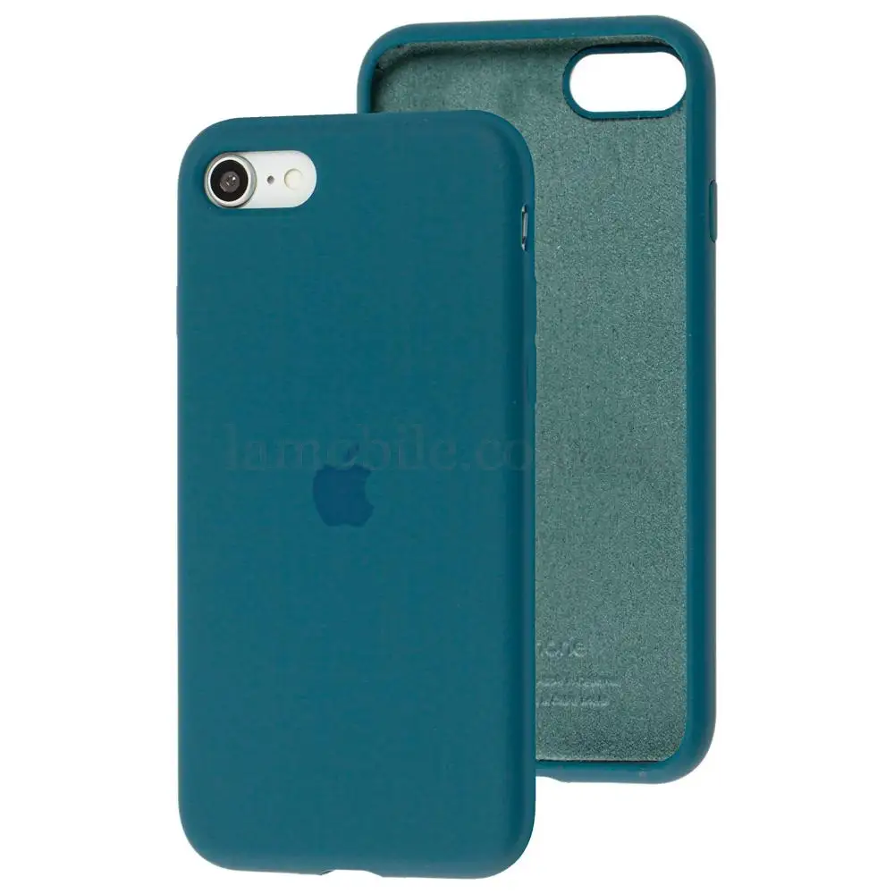 Чохол для iPhone 7/8/SE20 Silicone Slim Full cosmos blue