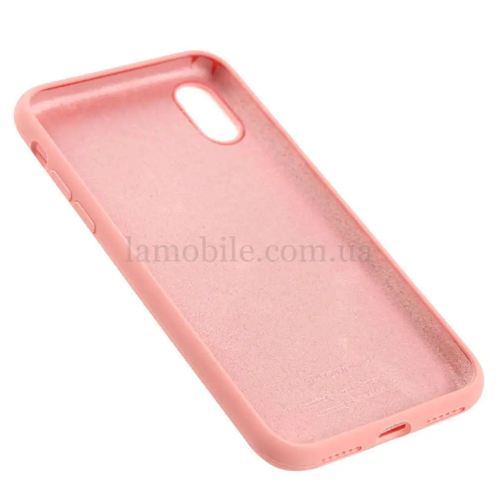 Чехол для iPhone X / Xs Slim Full pink
