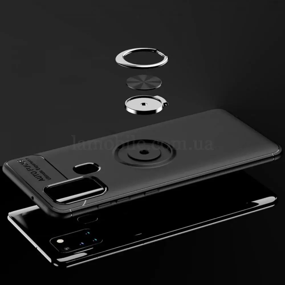 Чохол для Samsung Galaxy A21s (A217) Deen під магнітний тримач чорний