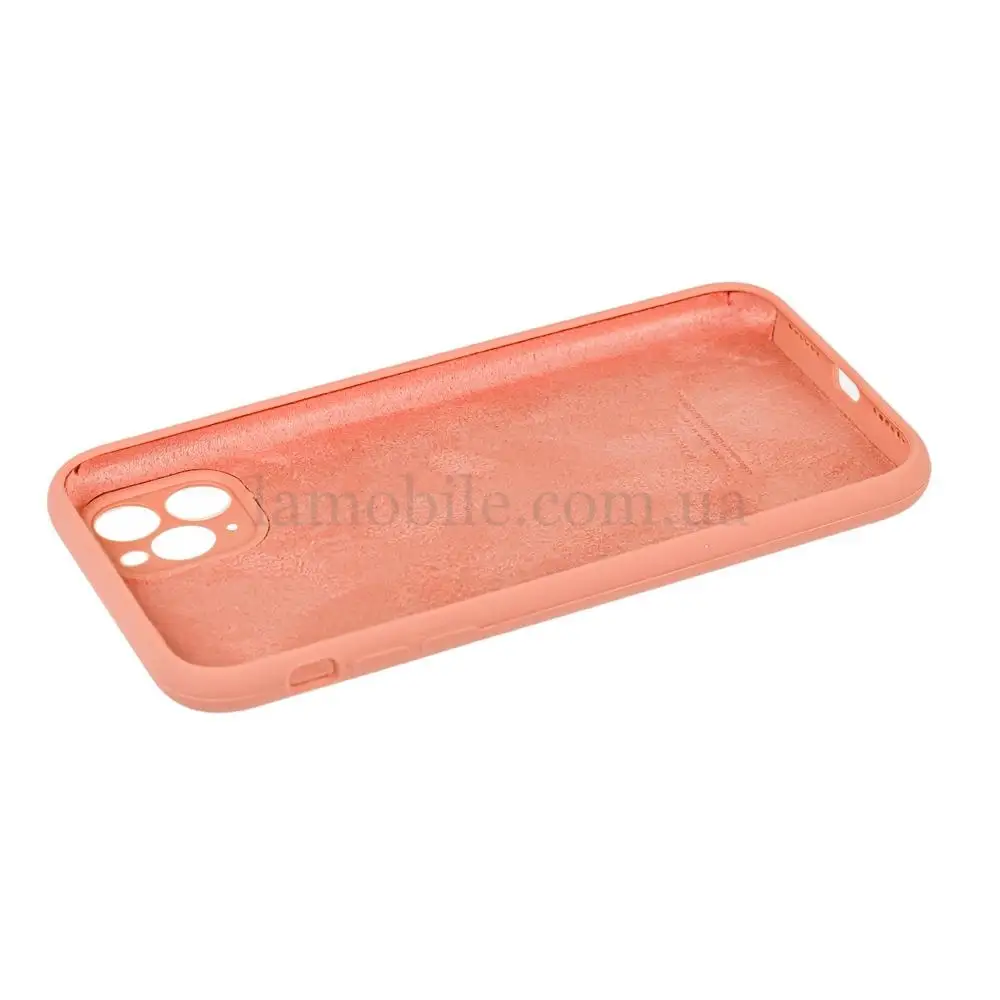 Чохол для iPhone 11 Pro Max Silicone Slim Full camera begonia