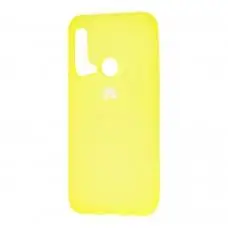 Чохол для Huawei P20 Lite 2019 Silicone Full лимонний