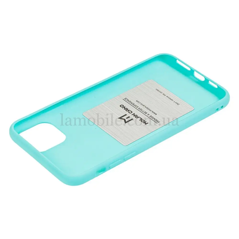 Чохол для iPhone 11 Molan Cano Jelly бірюзовий