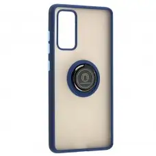 Чехол для Samsung Galaxy S20 FE (G780) / S20 Lite LikGus Edging Ring синий
