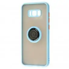 Чехол для Samsung Galaxy S8+ (G955) LikGus Edging Ring бирюзовый 