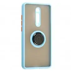 Чехол для Xiaomi Mi 9T / Redmi K20 LikGus Edging Ring бирюзовый