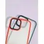 Чехол для iPhone 13 Pro Shadow Matte Metal Buttons серый