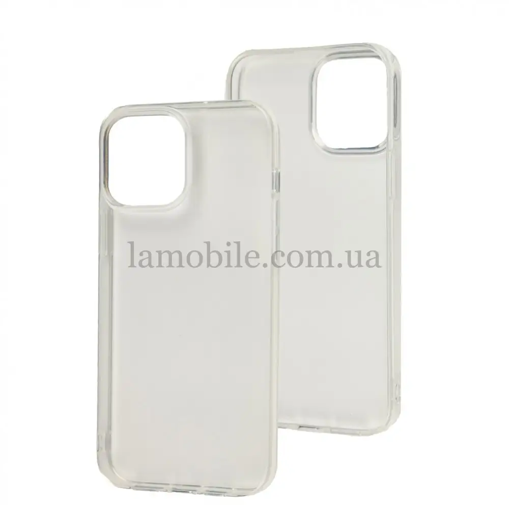 Чехол для iPhone 13 Pro Max Silicone Clear прозрачный