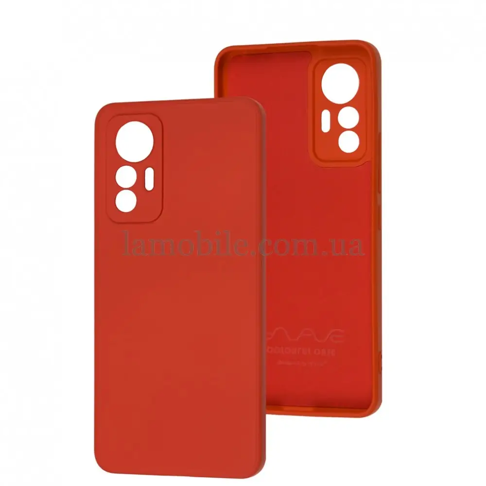 Чохол для Xiaomi 12 Lite Wave camera colorful red