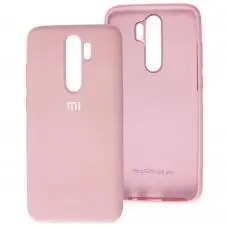 Чехол для Xiaomi Redmi Note 8 Pro Silicone Full розовый / light pink