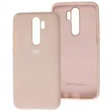 Чехол для Xiaomi Redmi Note 8 Pro Silicone Full розовый / pink sand