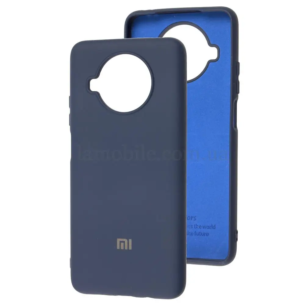 Чохол для Xiaomi Mi 10T Lite Silicone Full темно-синій / midn blue