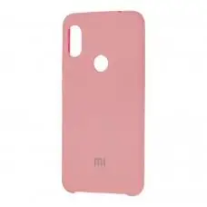 Чехол для Xiaomi Redmi Note 6 Pro Silky Soft Touch "светло-розовый"