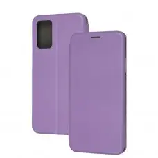 Чохол книжка Premium для Xiaomi Poco M3 / Redmi 9T світло-бузковий