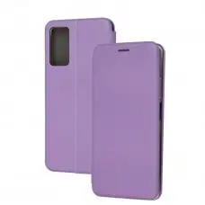 Чехол книга Premium для Xiaomi Redmi 10 светло-сиреневый