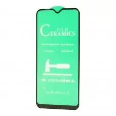 Захисне скло для Samsung Galaxy A10/A10s "ceramics anti-shock" чорне (OEM)