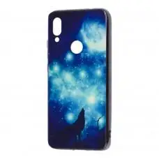 Чехол для Xiaomi Redmi 7 Fantasy лунная ночь