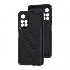 Чохол для Xiaomi Poco M4 Pro 5G / Note 11S 5G Ultimate Carbon чорний