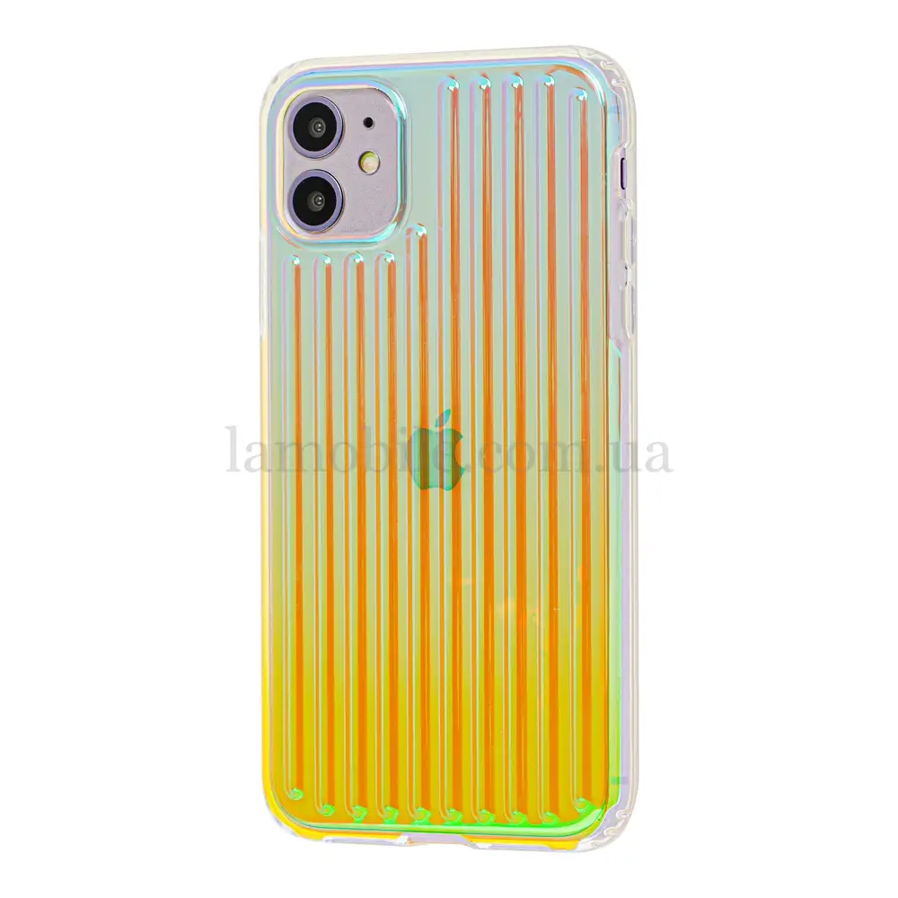 Чохол для iPhone 11 Gradient Laser жовтий