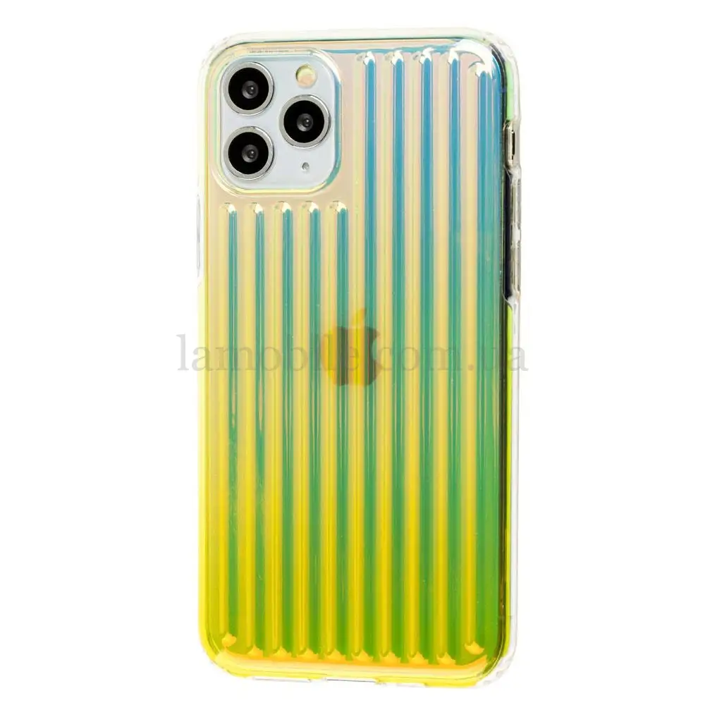 Чехол для iPhone 11 Pro Gradient Laser желтый