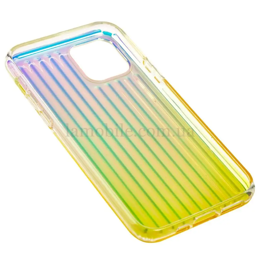 Чехол для iPhone 11 Pro Gradient Laser желтый