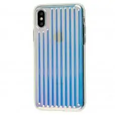 Чехол для iPhone X / Xs Gradient Laser прозрачный