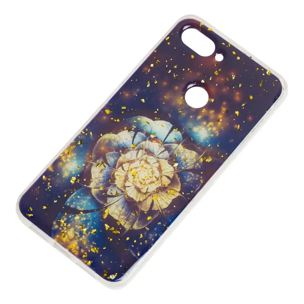 Чехол для Xiaomi Mi 8 Lite Art confetti "цветок"