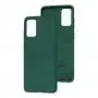 Чехол для Samsung Galaxy S20+ (G985) Silicone Full темно-зеленый 
