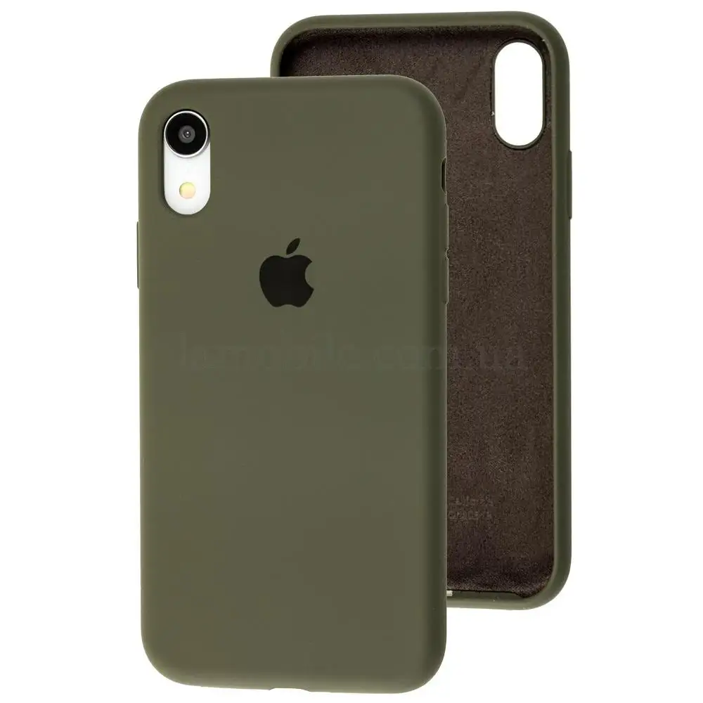 Чохол для iPhone Xr Slim Full dark olive