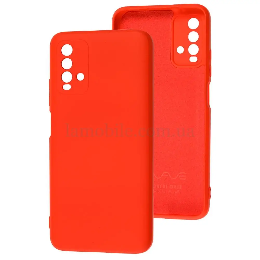 Чохол для Xiaomi Redmi 9T Wave colorful red