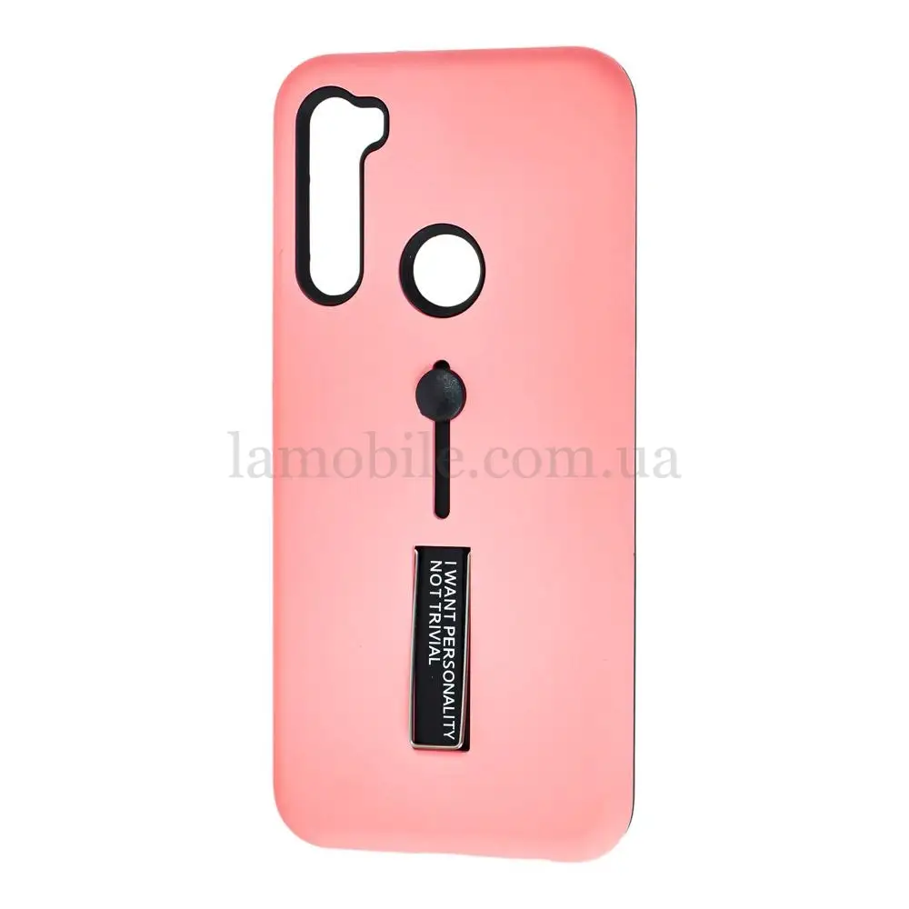 Чехол для Xiaomi Redmi Note 8T Kickstand персиковый