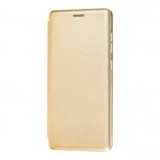 Чехол книжка Premium для Samsung Galaxy A71 (A715) золотистый