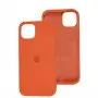 Чохол для iPhone 13 Pro Square Full silicone помаранчевий / kumquat