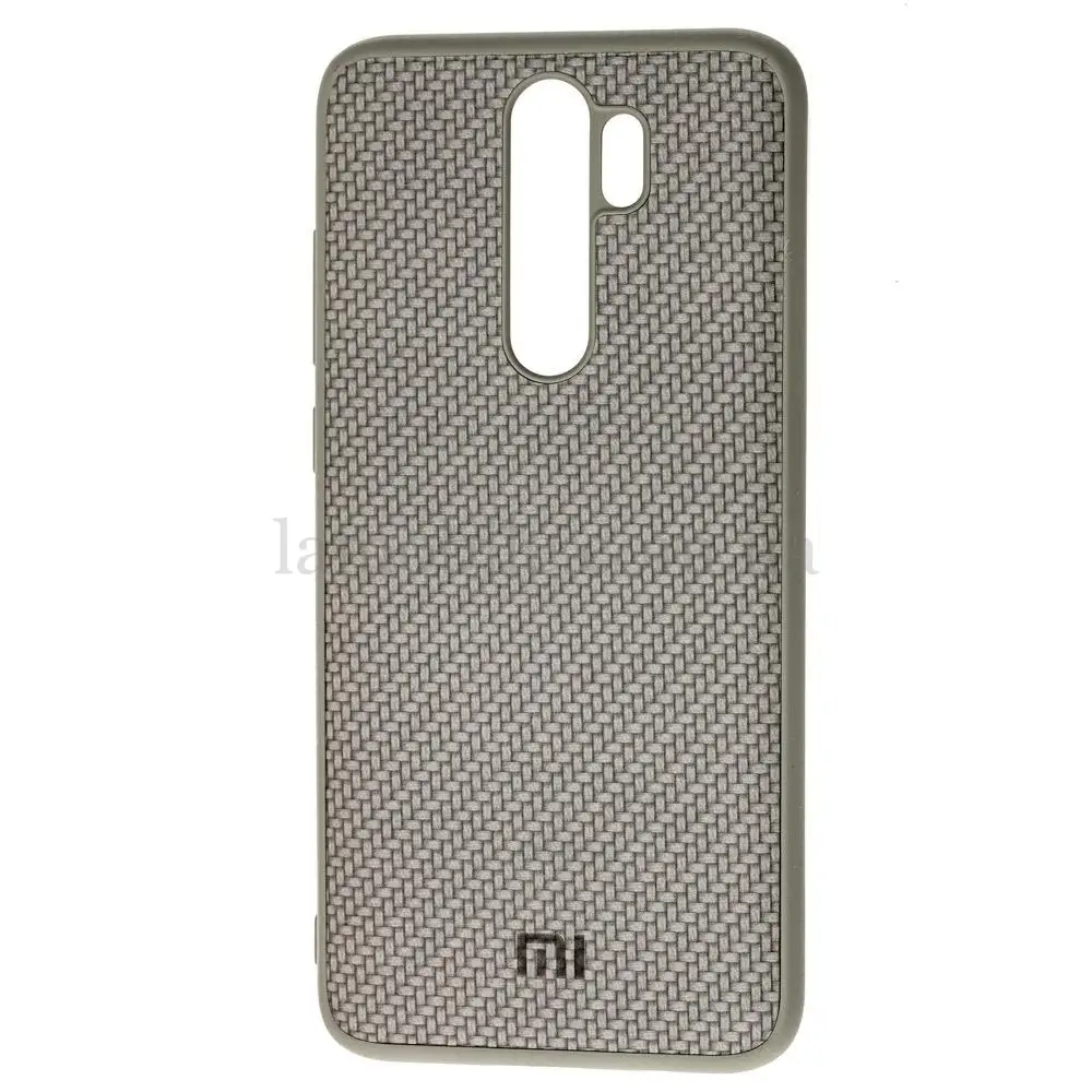 Чохол для Xiaomi Redmi Note 8 Pro Carbon New сірий