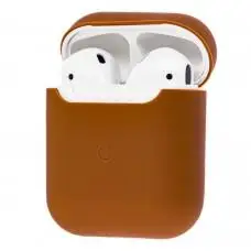 Чехол для AirPods Slim case коричневый