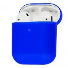 Чехол для AirPods Slim case синий