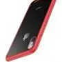 Чехол для iPhone X / Xs Baseus See-through glass красный