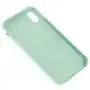 Чехол silicone case для iPhone Xr бирюзовый