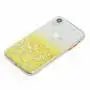 Чехол для iPhone Xr Glitter Bling желтый