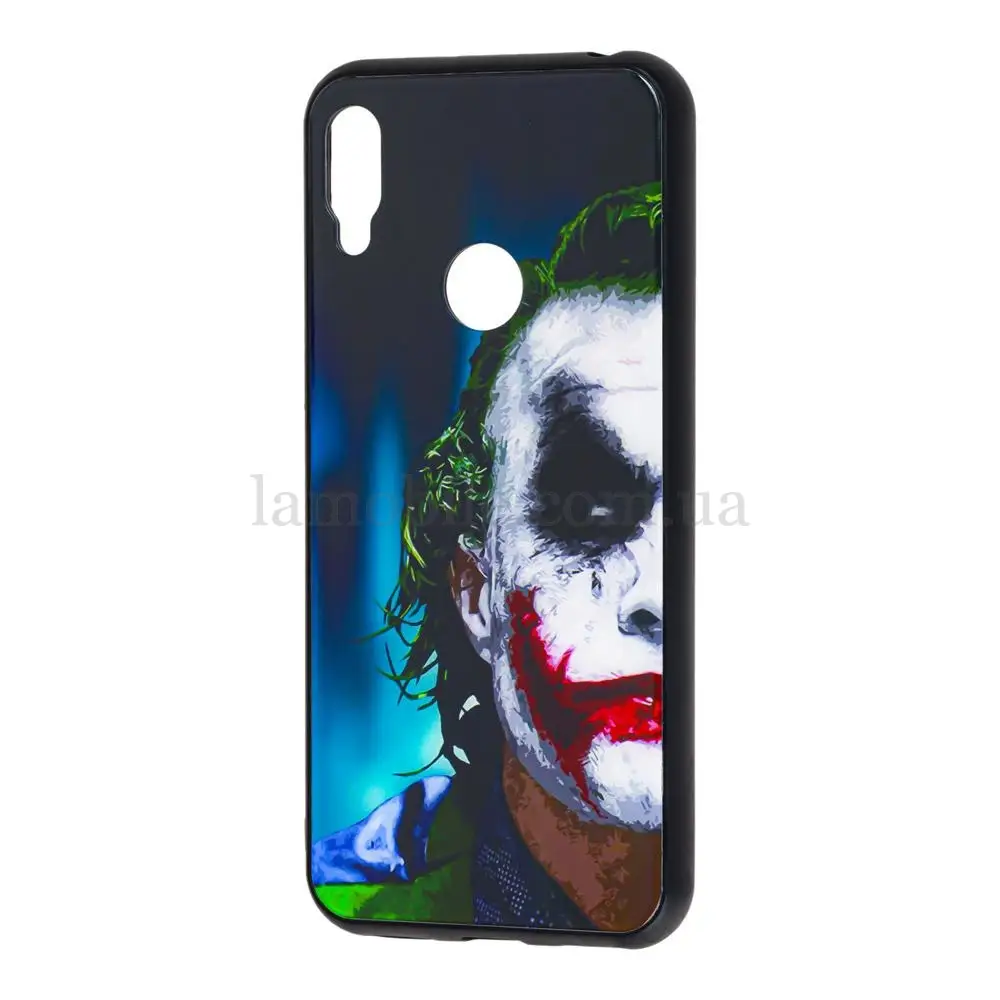 Чехол для Huawei Y6 2019 glass new "Joker"