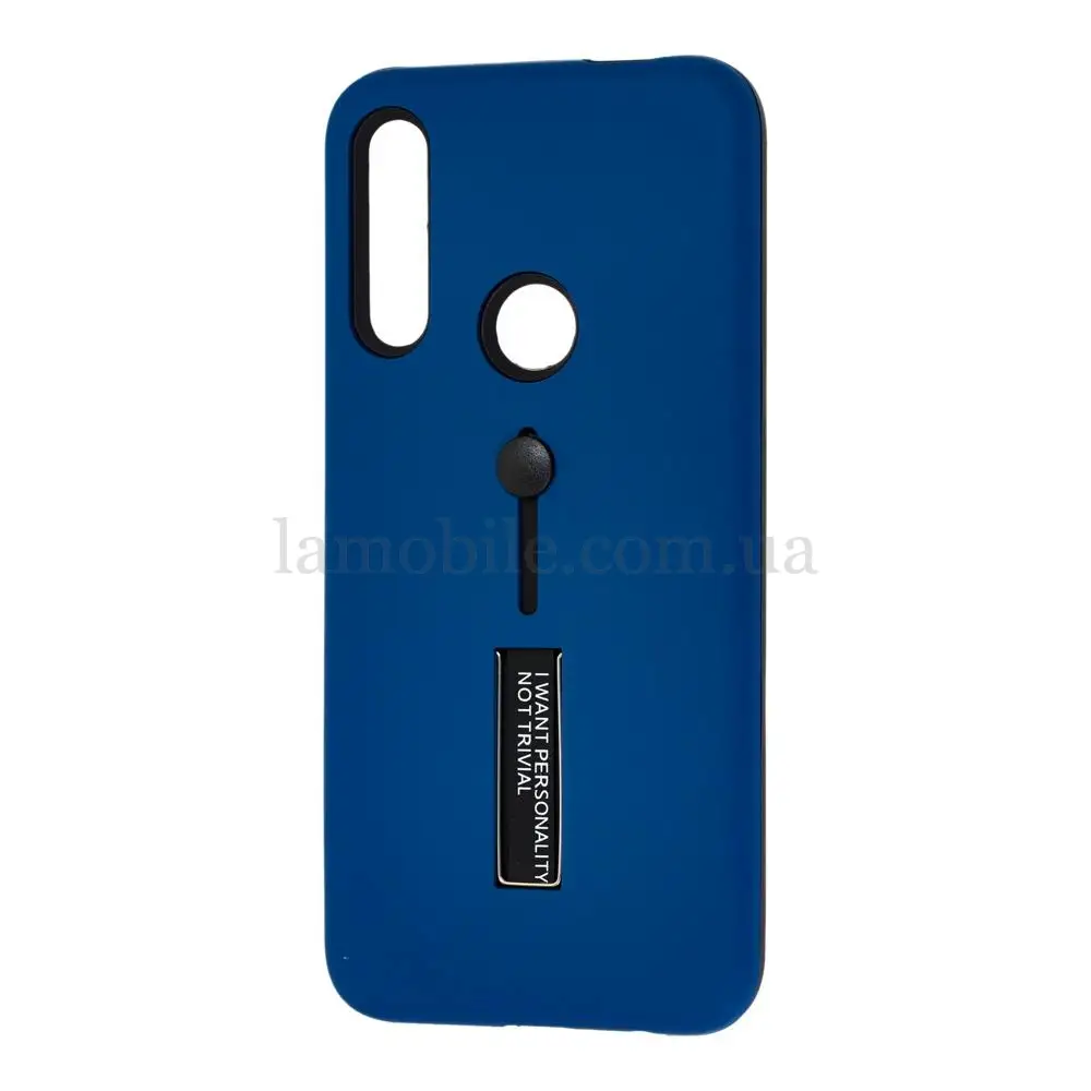 Чохол для Huawei P Smart Z Kickstand темно-синій
