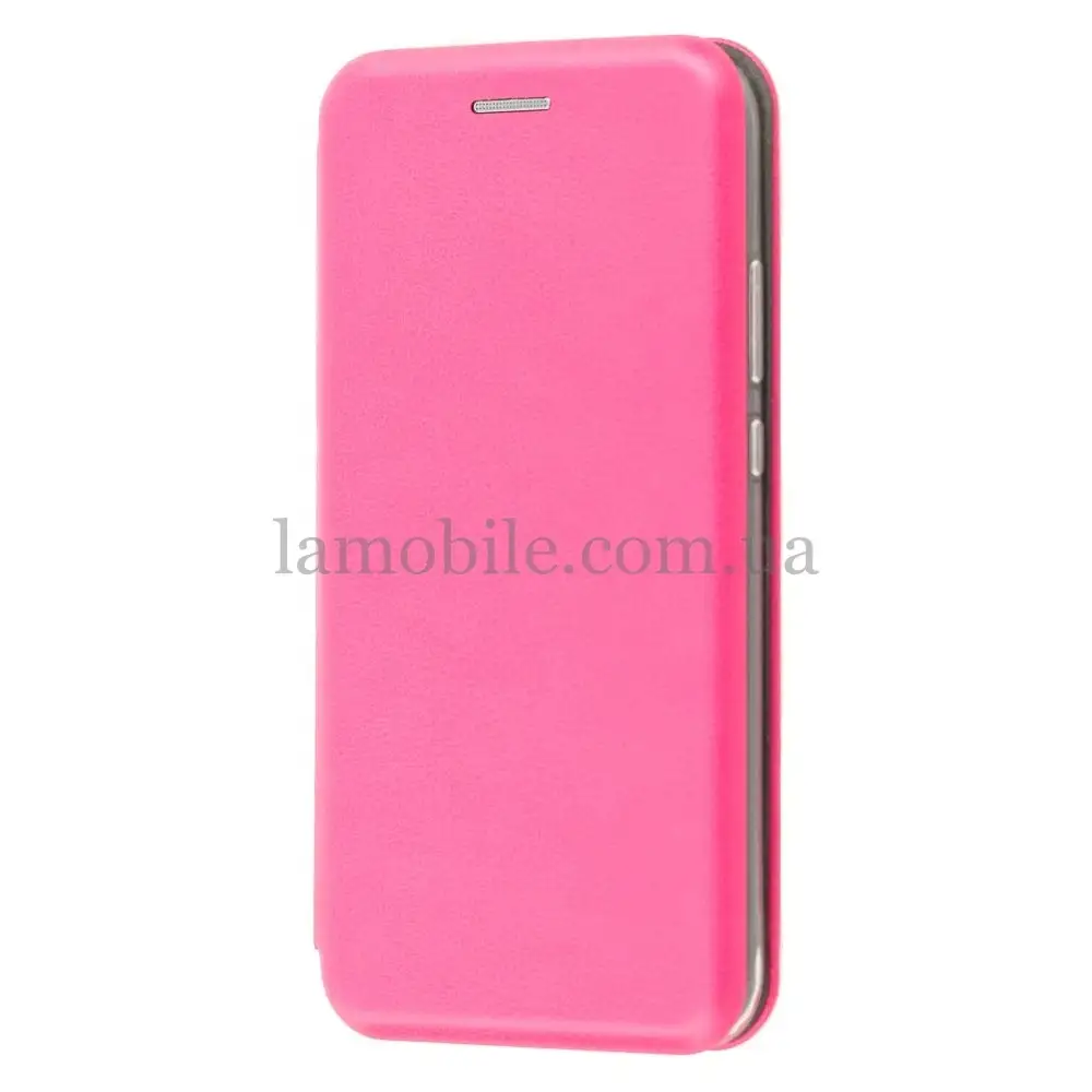 Чохол книжка Samsung Galaxy J6 2018 (J600) Premium малиновий