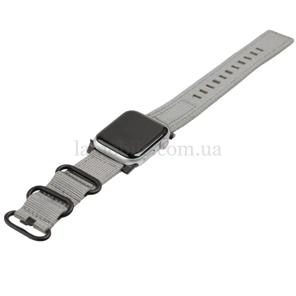 Ремешок для Apple Watch UAG Nylon Nato 42mm / 44mm серый