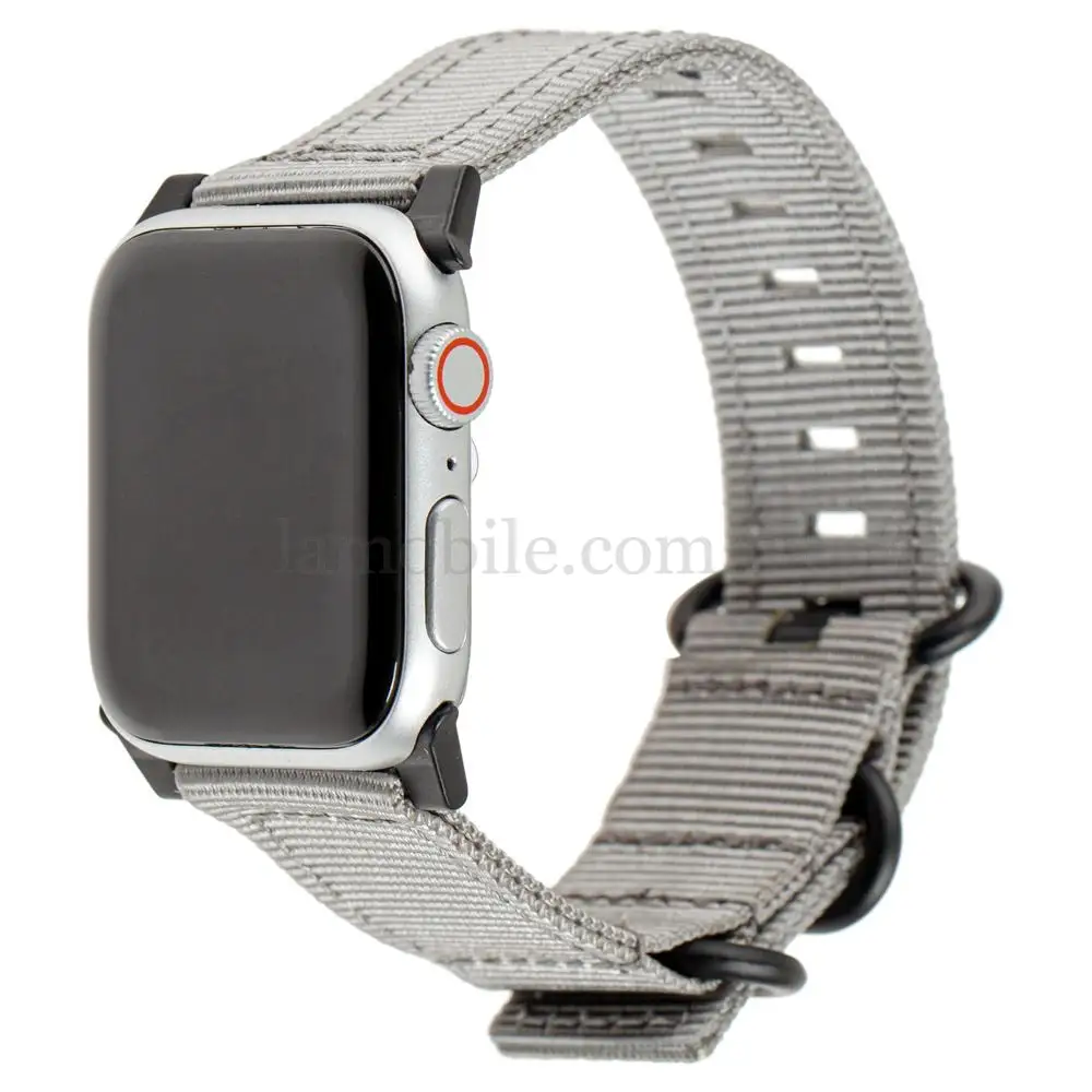Ремешок для Apple Watch UAG Nylon Nato 42mm / 44mm серый