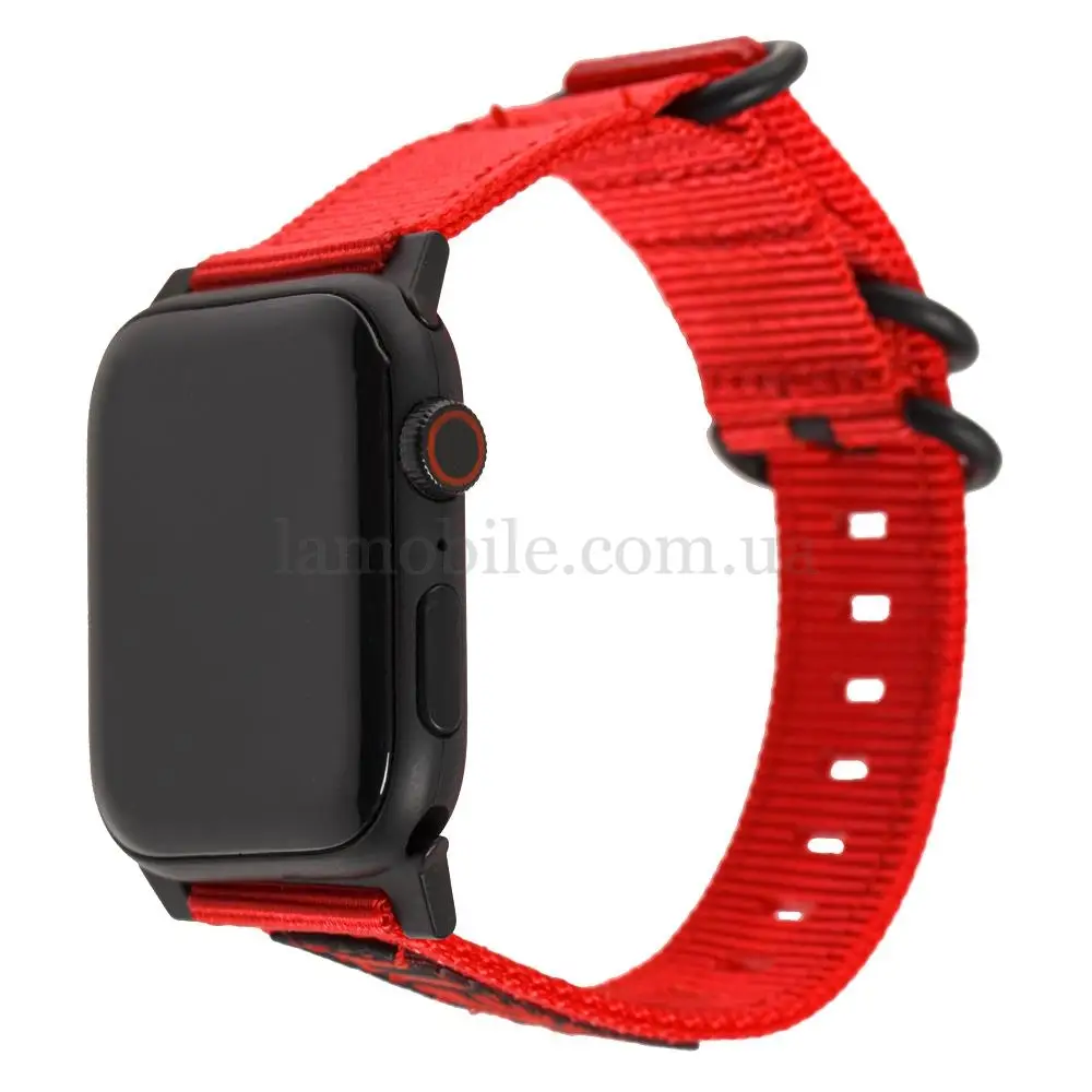 Ремешок для Apple Watch UAG Nylon Nato 42mm / 44mm красный