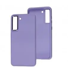 Чехол для Samsung Galaxy S21 FE (G990) Bonbon Metal style dasheen