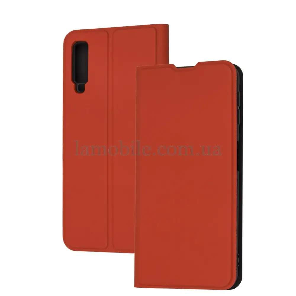 Чехол книга Fibra для Samsung Galaxy A7 2018 (A750) красный