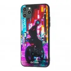 Чохол для iPhone 11 Pro ArtStudio CyberPunk мотоцикліст